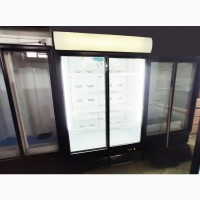 Холодильный шкаф двудверный, свежее б/у в магазин, супермаркет