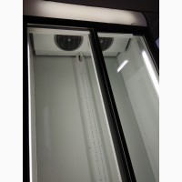 Холодильник стеклянный двойной шкаф 100-140cм под пиво, цветы, молочку