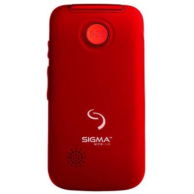 Фото 3. Мобильный телефон Sigma Comfort 50 Shell DS Black-Red