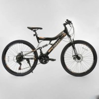 Горный двухподвесной велосипед Corso Turbo 26 ( 16 рама)