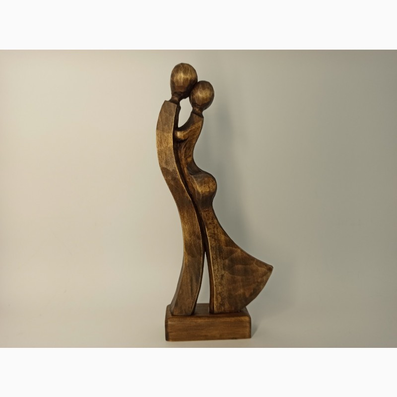 Фото 4. Скульптура жінки з чоловіком 24 см, Статуетки дерев#039;яні, оригінальний подарунок, подарунки