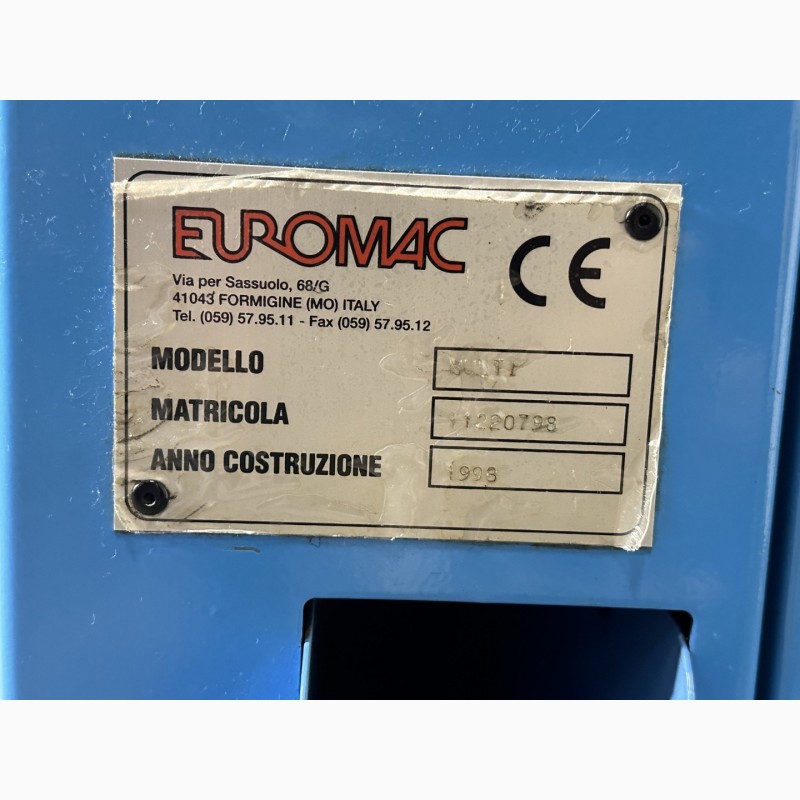 Фото 4. Угловысечной станок EUROMAC - Multi 220/6 V/A