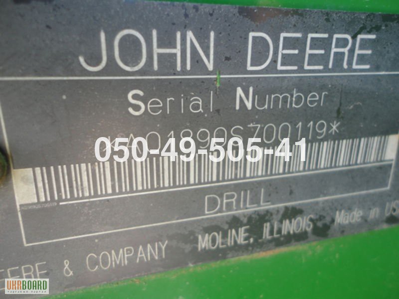 Фото 8. Посівний комплекс Джон Дір John Deere 1890 12,2 метри з США для No-Till