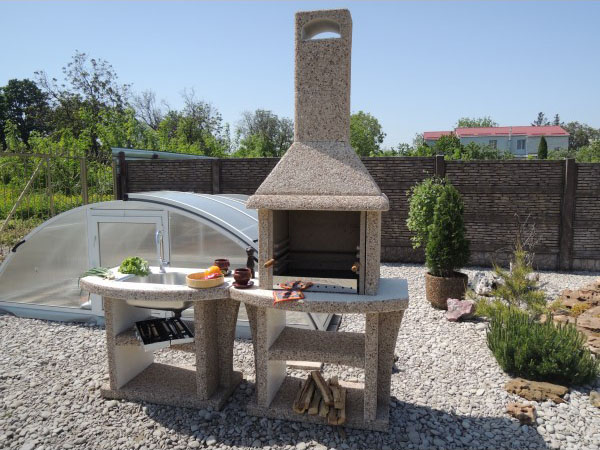 Фото 7. Камин барбекю для беседки, мангалы гриль для дачи, печь садовая