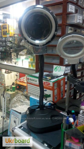 Фото 5. Лампа с лупой и подсветкой YaXun 139 LED Подбор аксессуаров, чехлы, защитные стекла