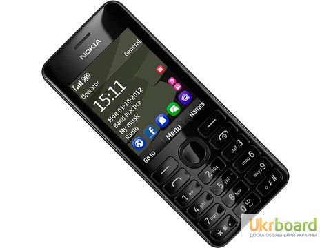 Фото 2. Nokia 206 Black