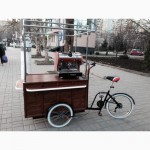 Трехколесные грузовые велосипеды, уличная торговля