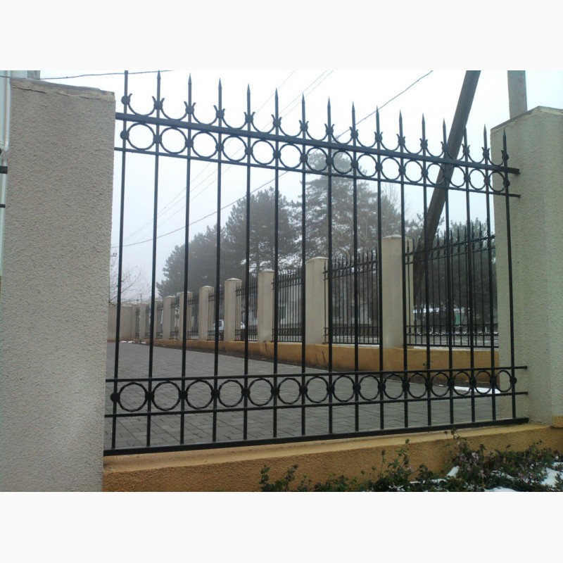 Фото 3. Решетка заборная кованная, металлический забор