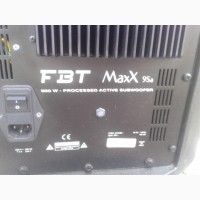 СРОЧНО! Сабвуфер FBT MAXX 9SA-900Вт(Не Rcf, Jbl, Dynacord, Alto, Behringer