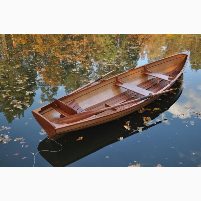 Фото 7. Деревянная лодка премиум класса