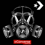 Кеды Converse All Star Чёрные Кожаные Конверсы 135251C