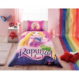 Детская постель рапунцель принцесса Постельное белье Tac Disney Rapunzel