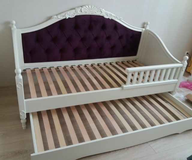 Ліжко Скарлет софа з додатковим спальним місцем в два рівні