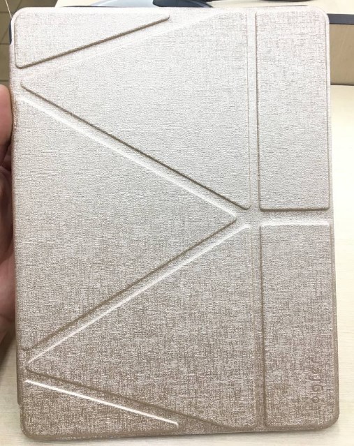 Фото 6. Чехол-книжка Logfer Embossing c держателем для стилуса Origami Leather Case IPad 10.2 9