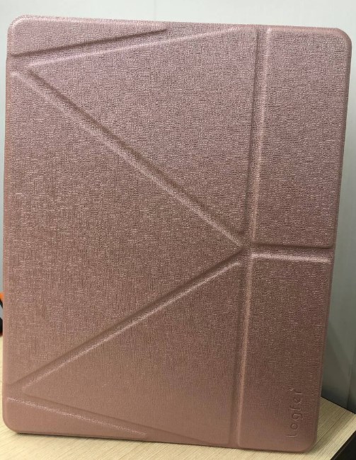 Фото 9. Чехол-книжка Logfer Embossing c держателем для стилуса Origami Leather Case IPad 10.2 9
