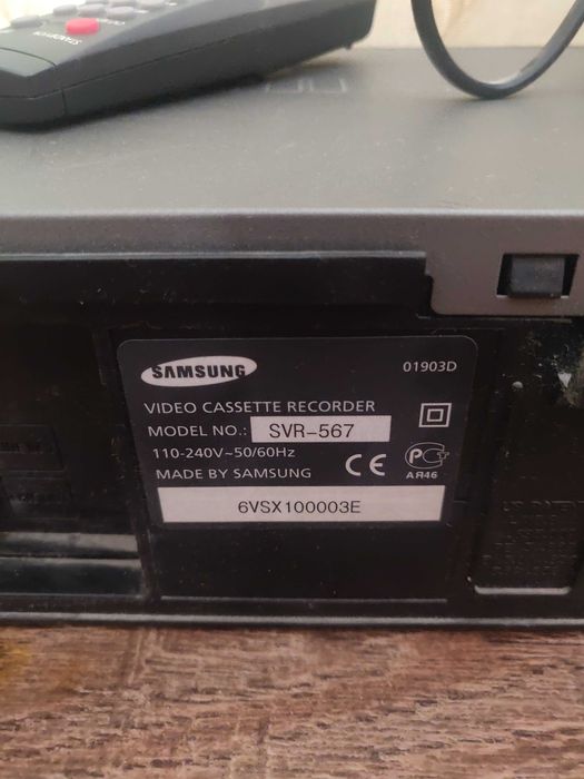Фото 3. Проигрыватель видеокассет Samsung SVR-567