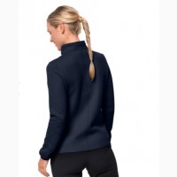 Кофта синяя Жакет с карманами на замочке XXL Cozy Jacket Fleece Jacket Women A stylish ad
