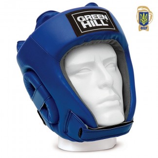 Боксерский Шлем Green hill «UBF», синий