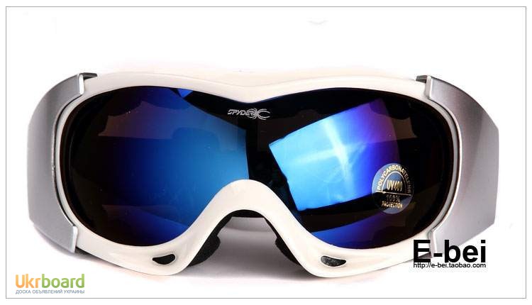Фото 2. Маска горнолыжнаялыжные очки Spyder с двойным стеклом