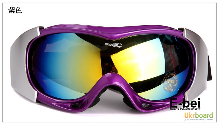 Фото 3. Маска горнолыжнаялыжные очки Spyder с двойным стеклом