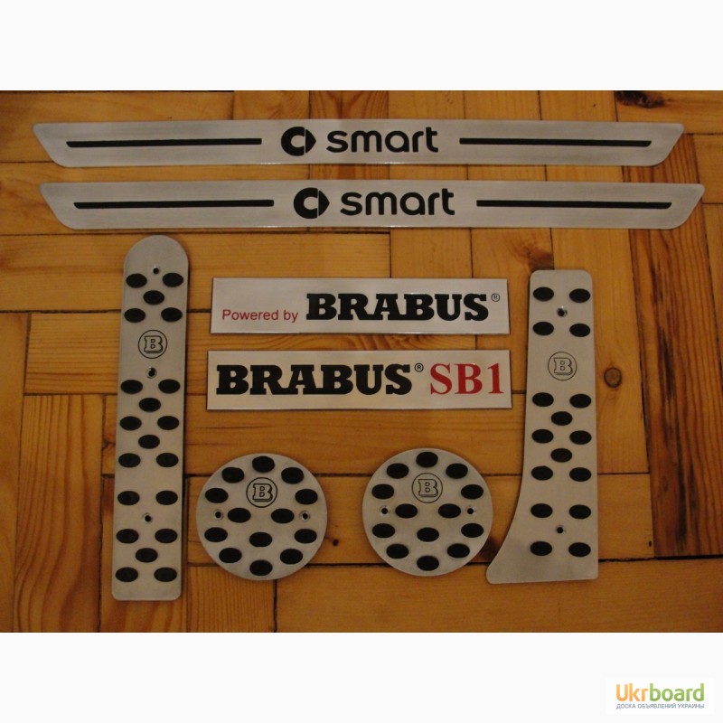 Фото 3. Продам накладки на педали Smart 450 (brabus, amg)