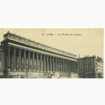 Открытка (ПК). Франция. Лион. Дворец правосудия. 1910г. Лот 192