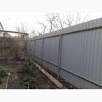 Забор из профнастила под ключ с установкой в Одессе и Одесской обл