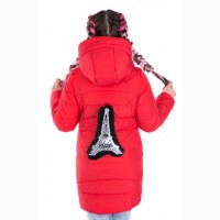 Весенняя куртка для девочки Париж, весна 2018 разные цвета с 116-146 р