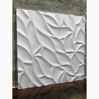 Гипсовые 3Д панели ЛИСТВА на стены