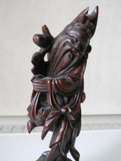 Фото 10. Китайская старинная деревянная статуэтка из ценного дерева Rose Tree
