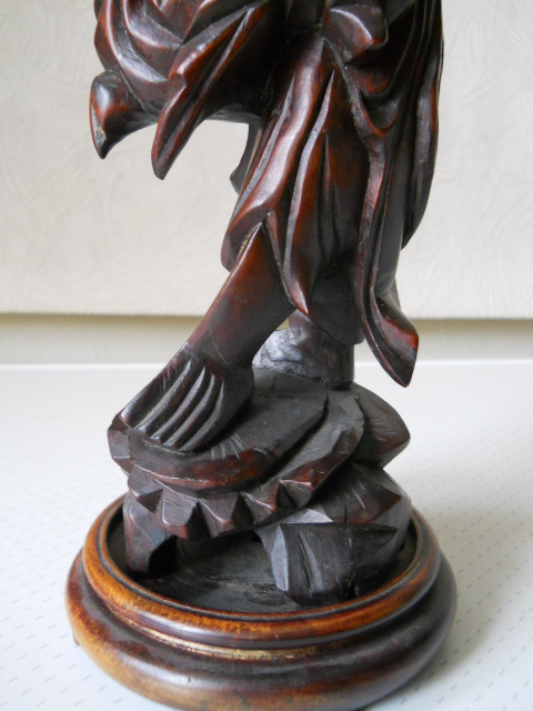 Фото 13. Китайская старинная деревянная статуэтка из ценного дерева Rose Tree