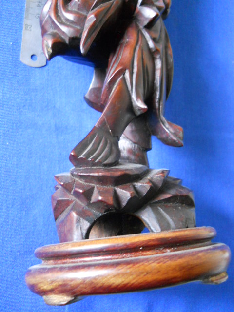 Фото 14. Китайская старинная деревянная статуэтка из ценного дерева Rose Tree