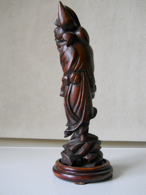 Фото 8. Китайская старинная деревянная статуэтка из ценного дерева Rose Tree