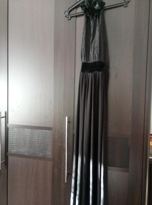 Фото 3. Сукня вечірня.Вечернее нарядное черное платье макси длинное размер xs