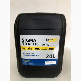 Грузовое моторное масло Gecco lubricants Sigma Traffic 10W40