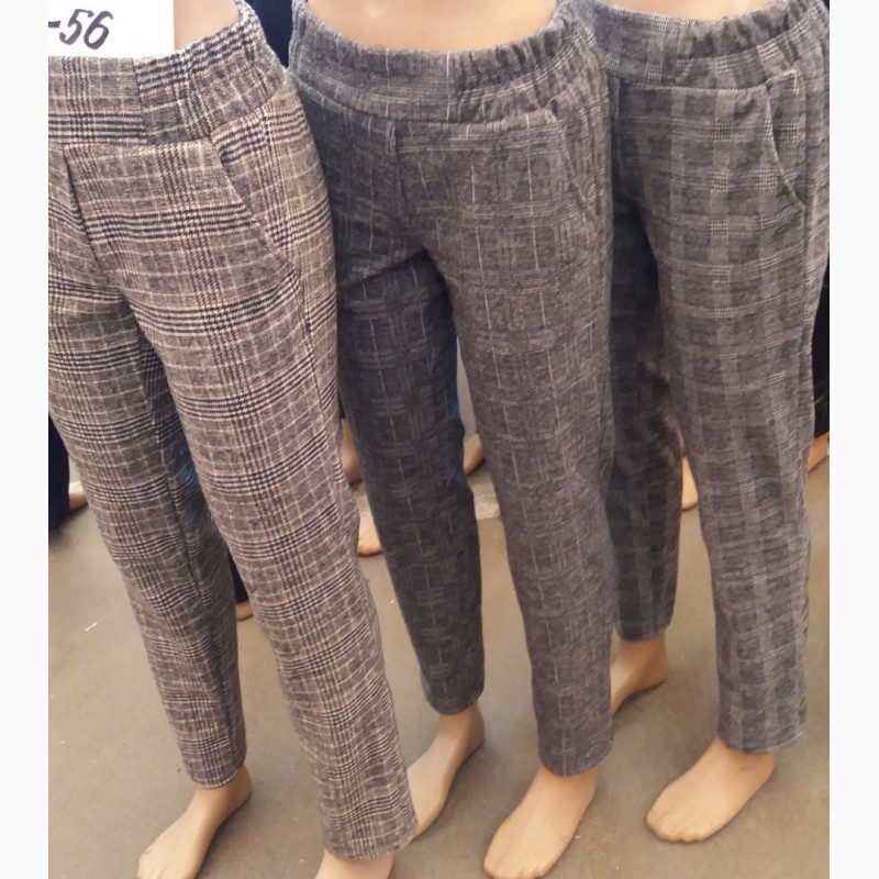 Фото 5. Модные женские брюки клетка, размеры 42-56 опт и розница