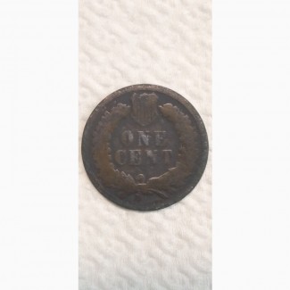 1 цент 1886г. Бронза. США