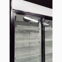 Пивной холодильный шкаф с раздвижной дверью, витрина для напитков