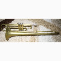 Тромбон Trombone фірмовий музичний Помповий Amati Kraslice Чехія труба продаю
