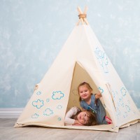 Детский домик палатка с узором