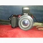 Продам фотоаппарат Nikon coolpix L810+АККУМУЛЯТОРЫ+карта памяти 16GB