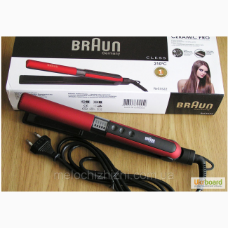 Профессиональный выпрямитель-утюжок BRAUN CERAMIC PRO 5522