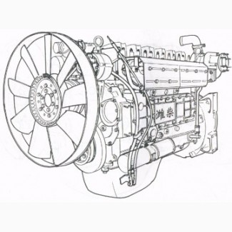 Дизельный двигатель WD615