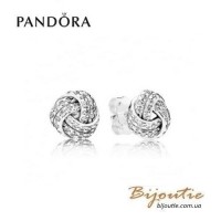 Серьги PANDORA любовные узы ― 290696CZ