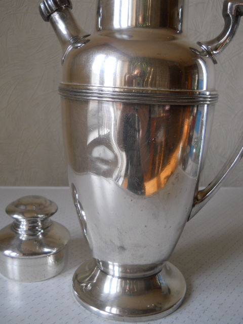 Фото 15. Melford Silver Company USA - винтажный мельхиоровый кофейник
