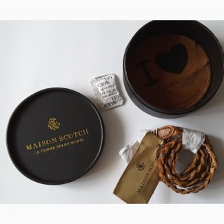 Maison scotch ремень с заклёпками из натуральной 100 % кожи, нидерланды