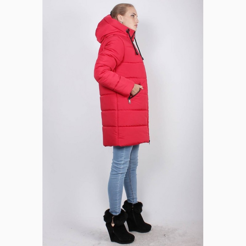 Фото 10. Зимняя женская куртка удлиненная К 30-03