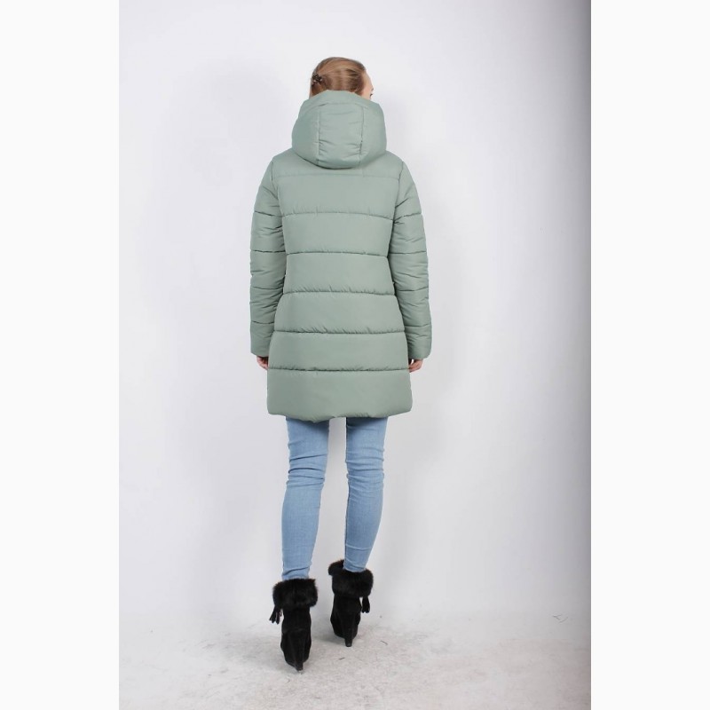 Фото 5. Зимняя женская куртка удлиненная К 30-03
