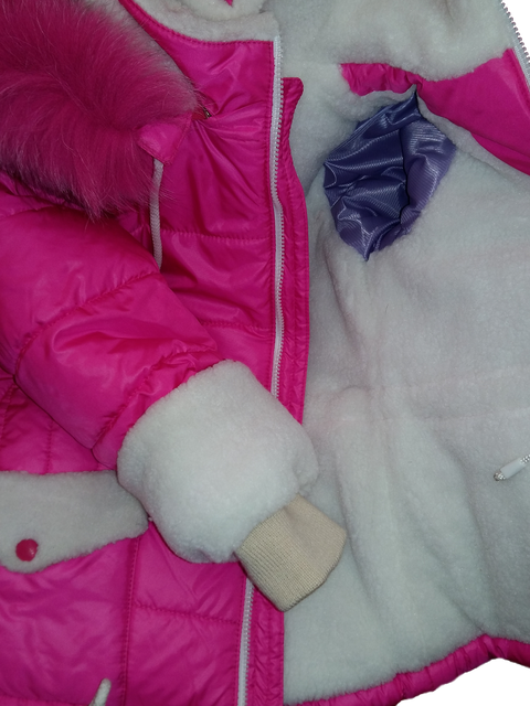 Фото 3. Детский зимний комбинезон Элла для девочек 3-4-5-6 лет в двух цветах