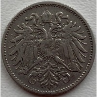 Австро Венгрия 10 геллеров 1894 год ф136